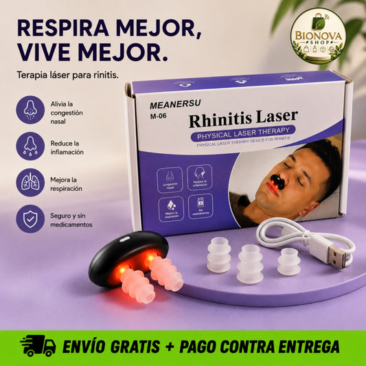 Terapia Nasal Láser ORIGINAL™ : Respira mejor sin una sola Pastilla