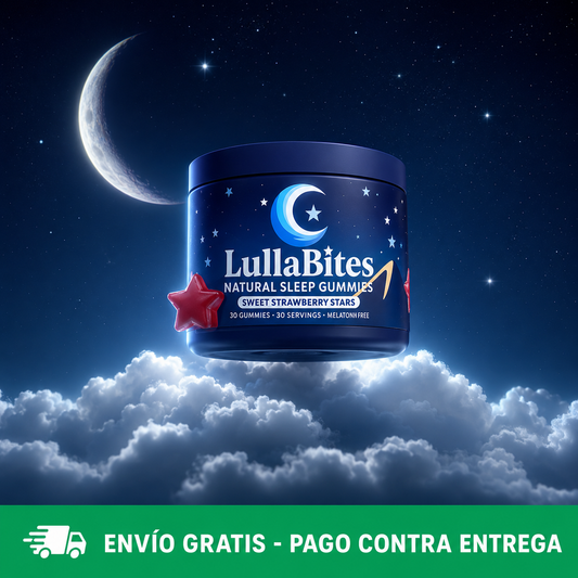 LULLABITES™: DUERME PROFUNDO Y DESPIERTA COMO NUEVO (SIN MELATONINA) ✨🌙
