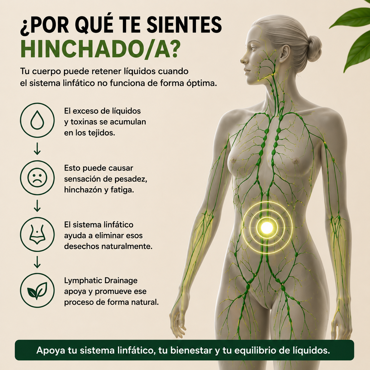 Lymphatic Drainage™ ORIGINAL | Suplemento Herbal para el Drenaje Linfático