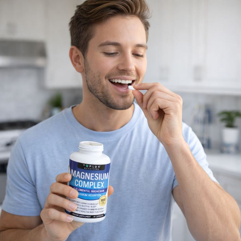 Magnesium Complex 8-en-1 - Sueño Profundo y Energía(90 Cápsulas)