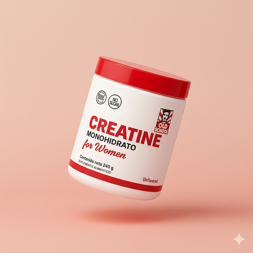 Creatina Monohidratada Premium para Mujer (240g)