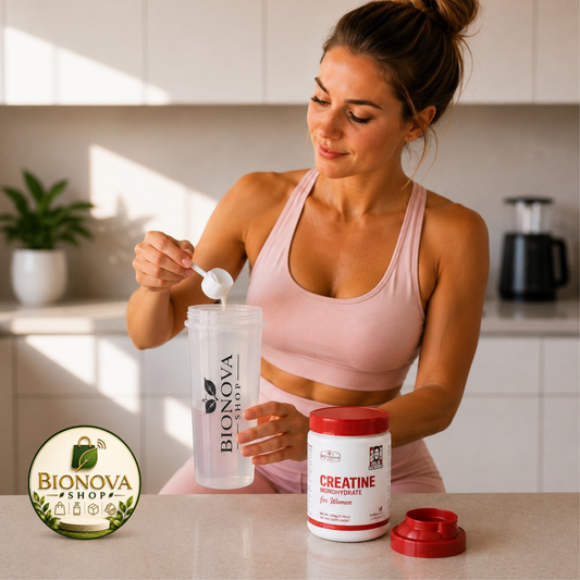 Creatina Monohidratada Premium para Mujer (240g)